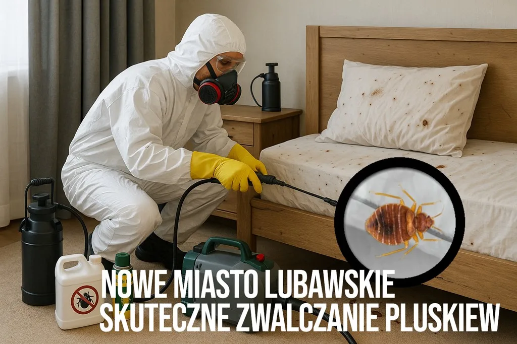 skuteczne zwalczanie pluskiew nowe miasto lubawskie