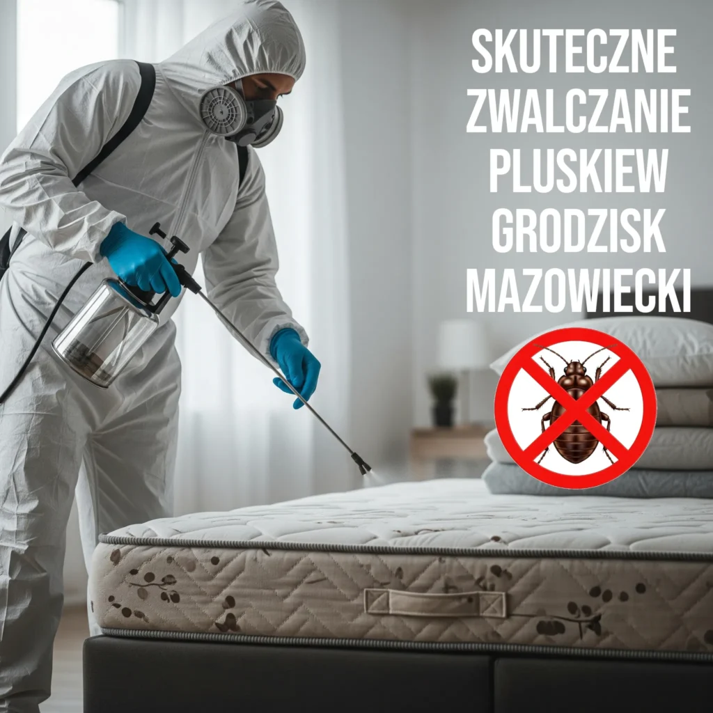 skuteczne zwalczanie pluskiew grodzisk mazowiecki