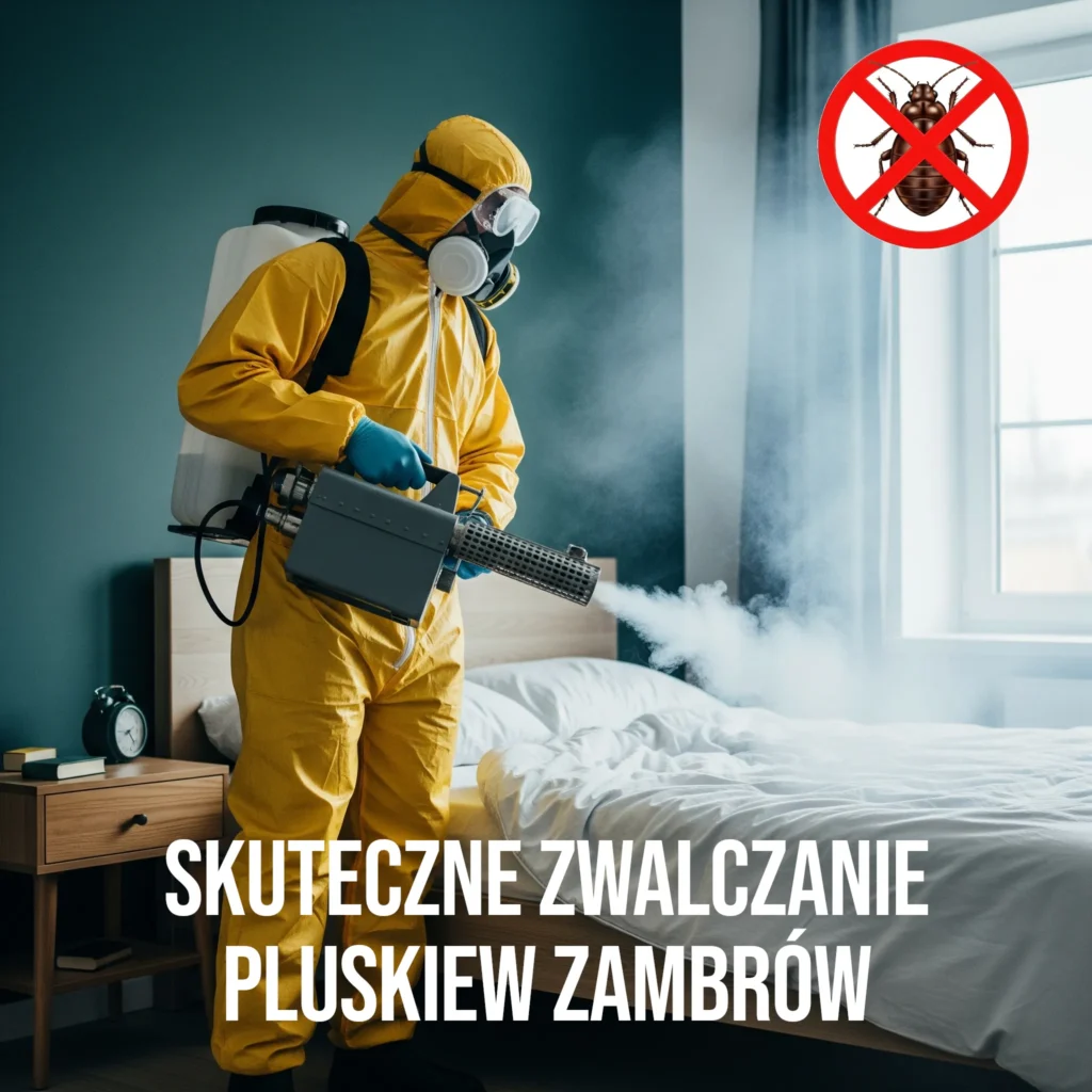 skuteczne zwalczanie pluskiew zambrów