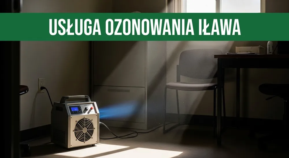 usługa ozonowania iława