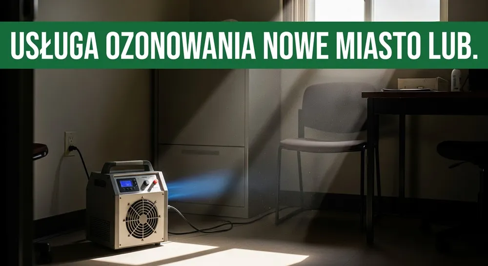 usługa ozonowania nowe miasto lubawskie