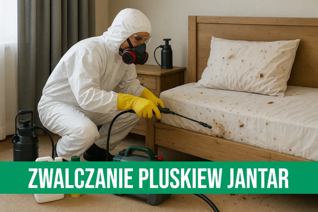 zwalczanie pluskiew jantar